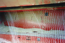 damaged net